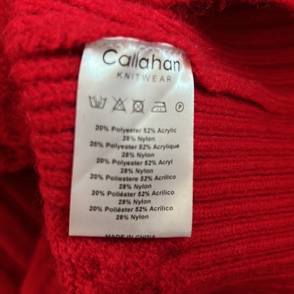 🔹 Callahan Knitwear Oversized Sleeveless Turtleneck Sweater - Picture 5 of 5